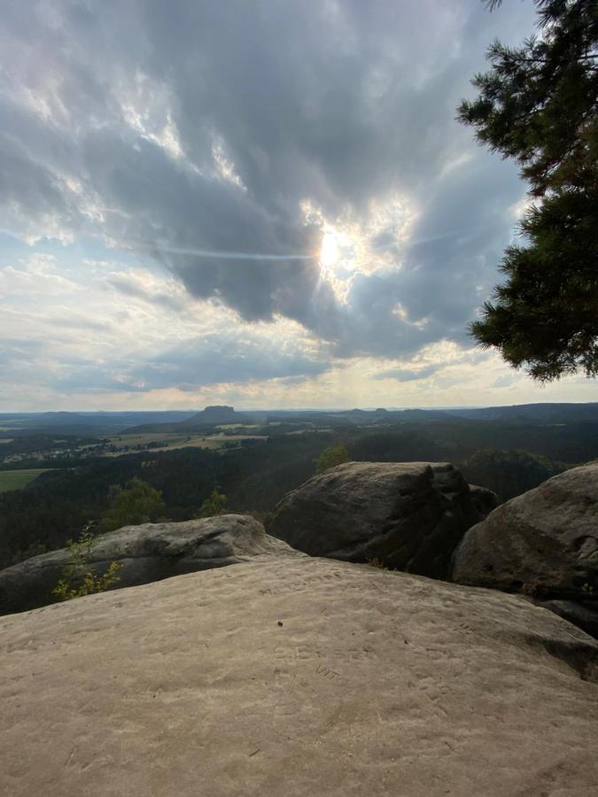 Ferienhaus "Am Bergblick" เซบนิทซ์ ภายนอก รูปภาพ